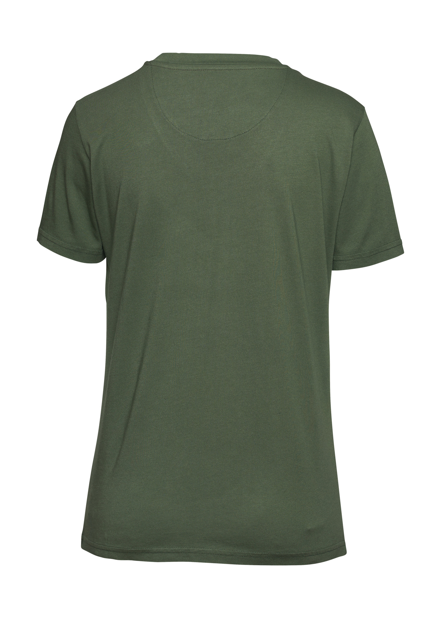 T-shirt BASIC V GREEN Dames