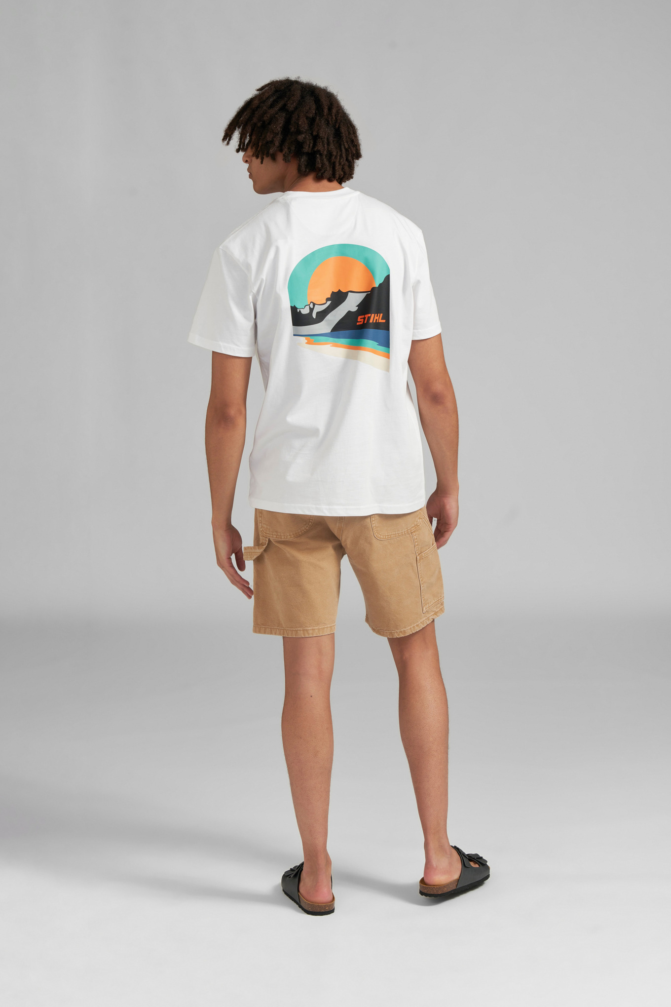 T-shirt SUNSET WHITE